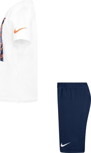Kids' Three x Three Dri-FIT Tee & Shorts Set
