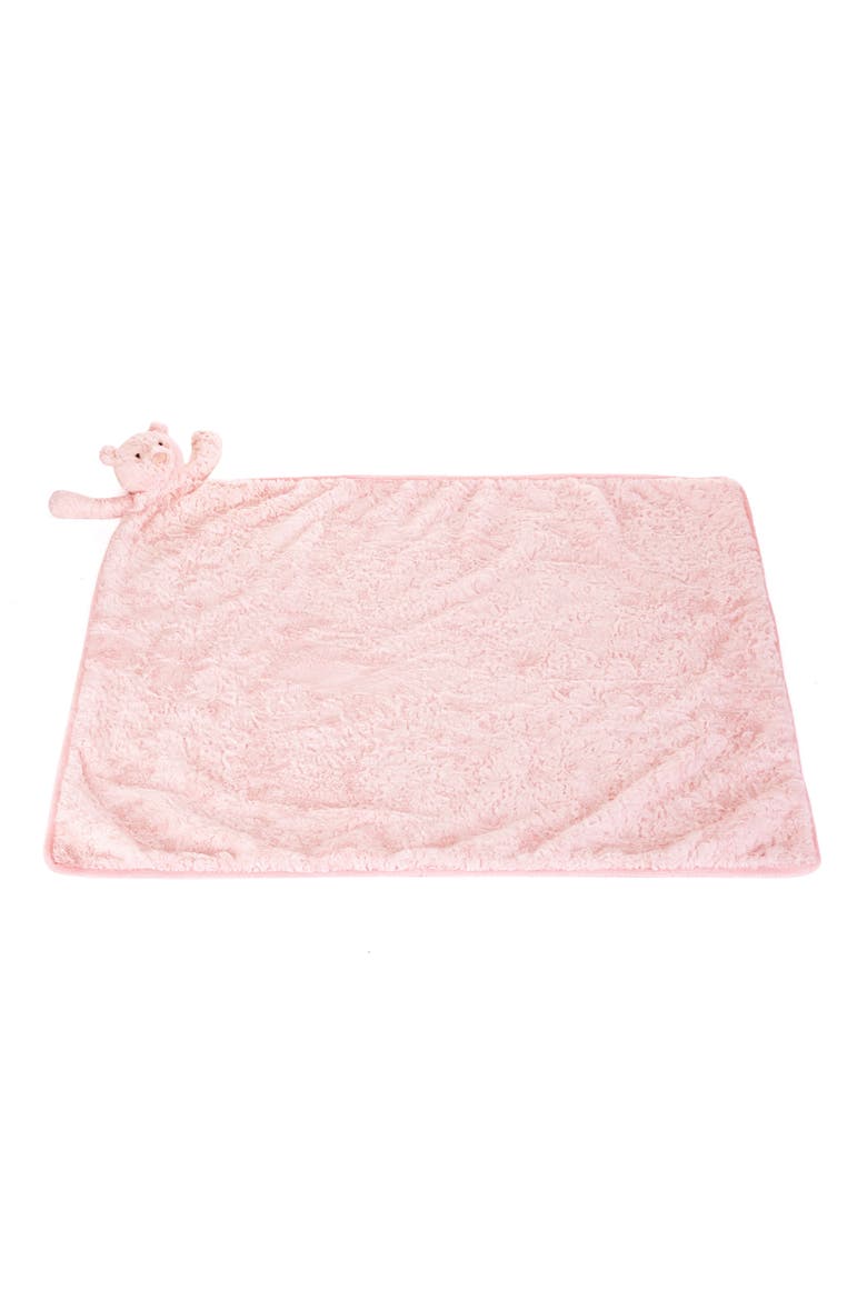 Leola Bear Blankie, Alternate, color, PINK