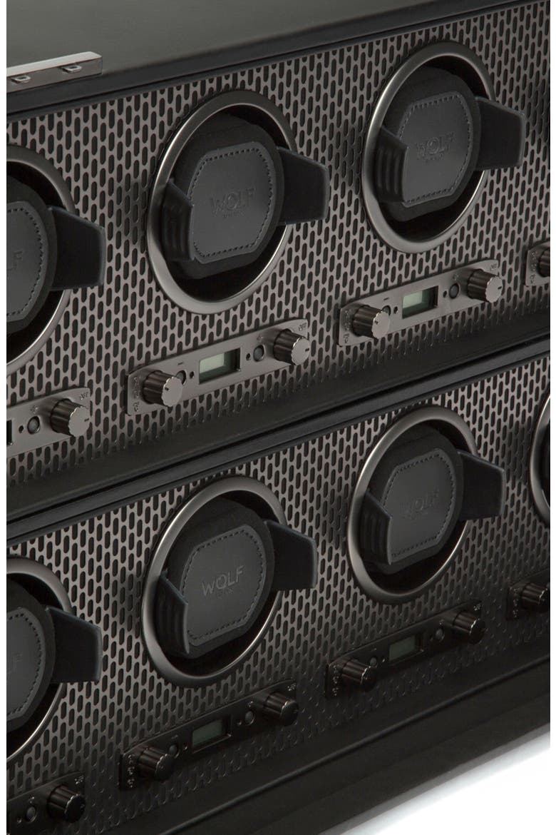 Axis 8 Piece Watch Winder, Alternate, color, POWDER COAT