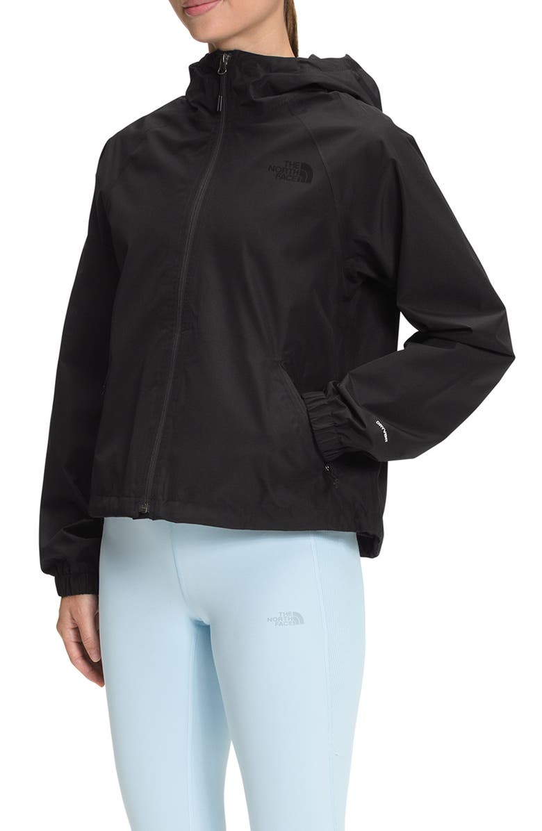 The North Face Voyage Waterproof Hooded Short Jacket, Alternate, color, 