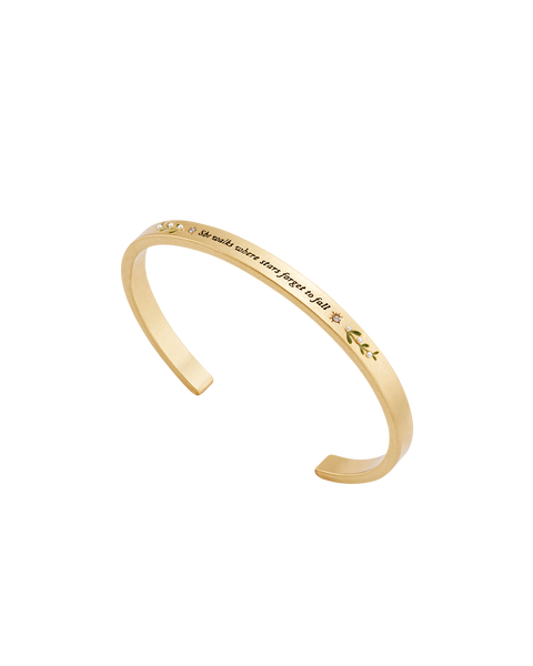 Niva Mistletoe Pearl Bangle