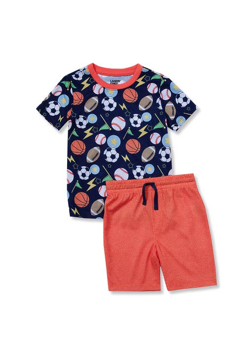 Boys Short Sleeve Tee and Shorts Pajama Set