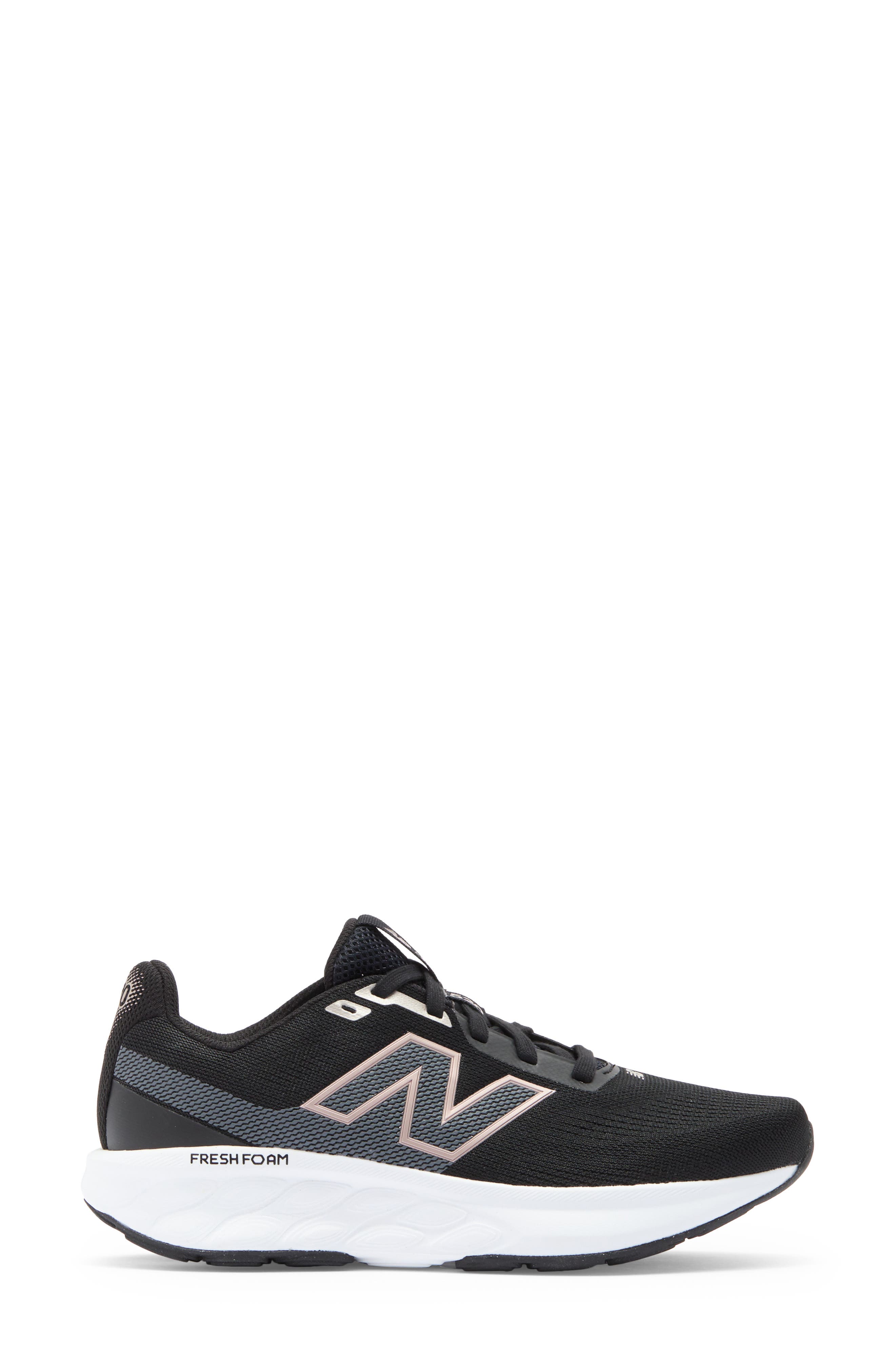 New Balance Fresh Foam 520 V9 Running Shoe, Alternate, color, Black/ Castlerock