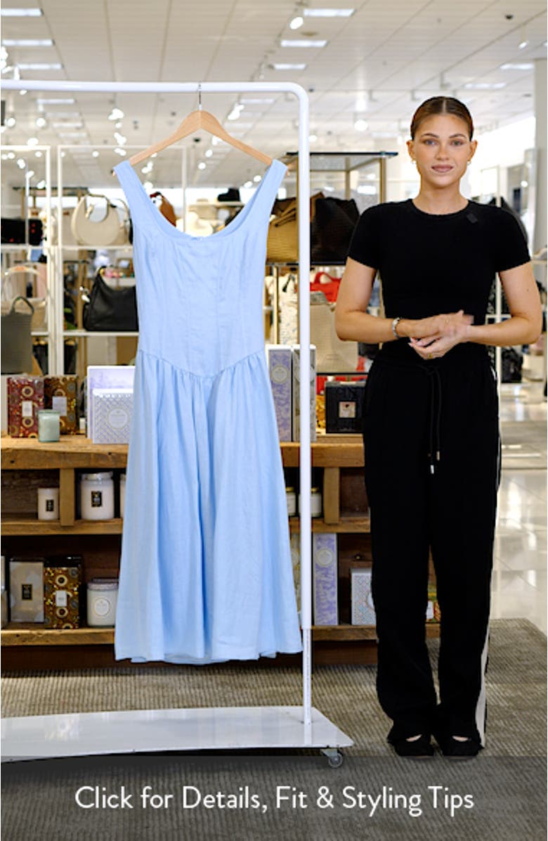 Thierry Sleeveless Midi Dress, sales video thumbnail