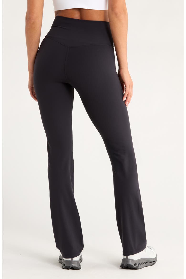 Studio Luxe Bootcut Leggings, Alternate, color, BLACK