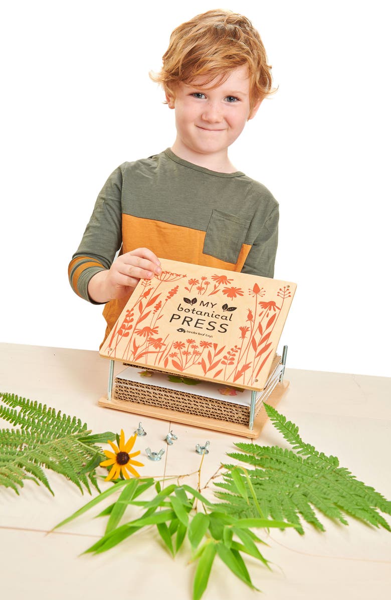 Tender Leaf Toys My Botanical Press, Alternate, color, Multi