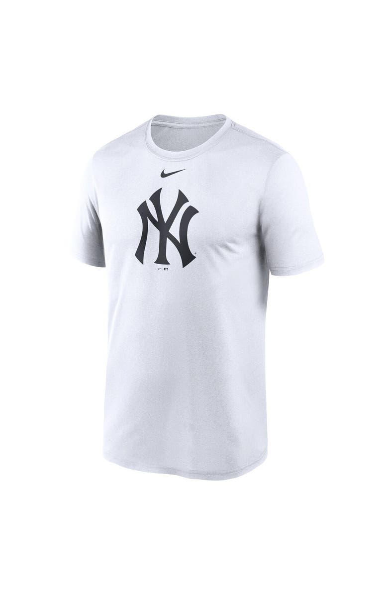 Nike Men's Nike White New York Yankees New Legend Logo T-Shirt, Alternate, color, 