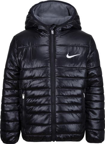 Kids' Midweight Hooded Puffer Jacket