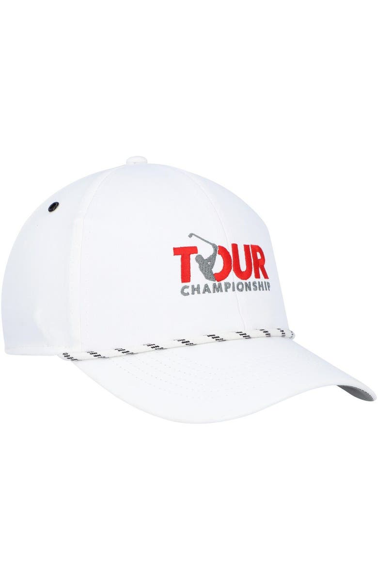 BARSTOOL GOLF Men's Barstool Golf White TOUR Championship Patch Trucker Adjustable Hat, Alternate, color, White