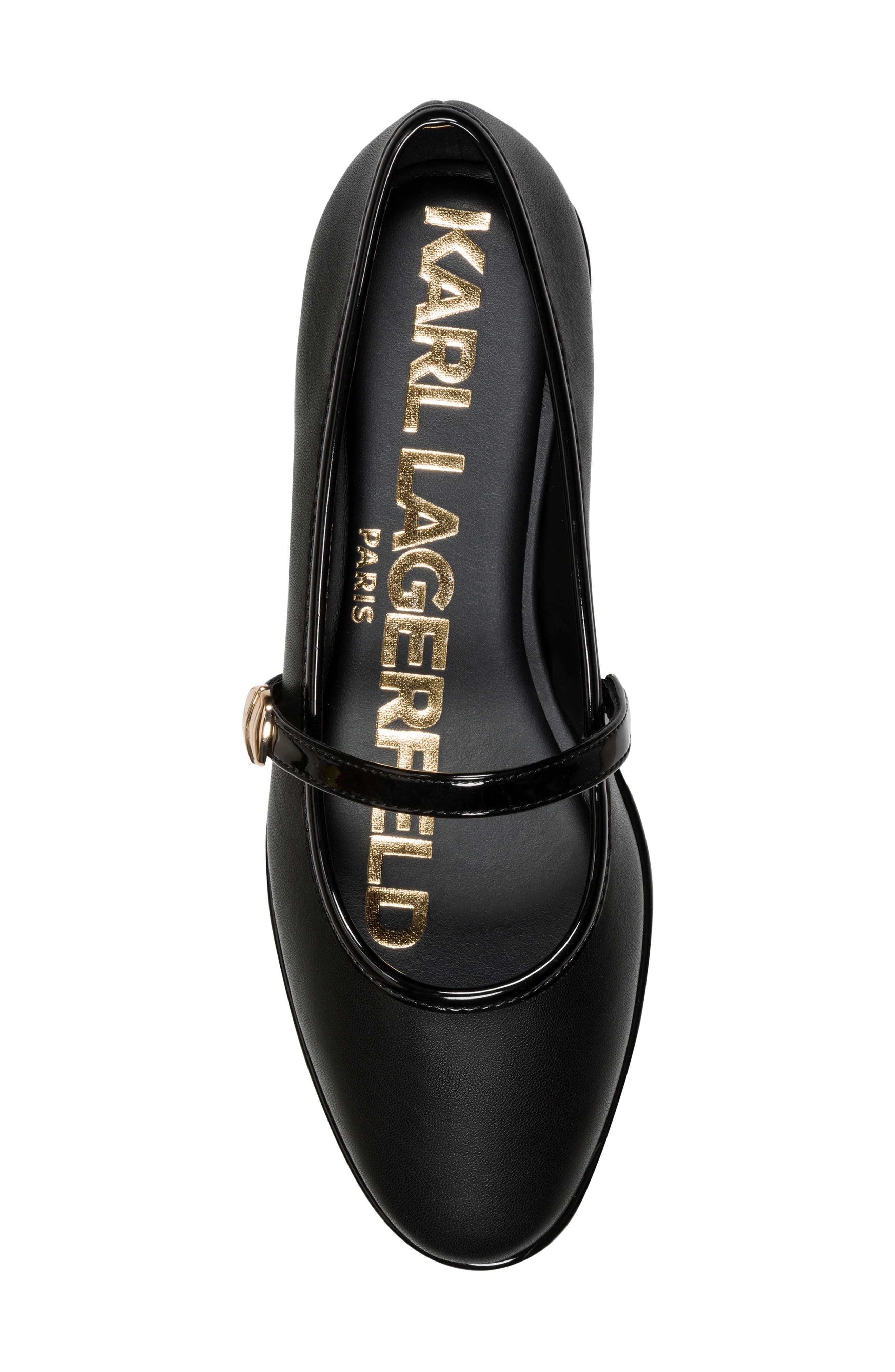 KARL LAGERFELD PARIS Vivendel Mary Jane Flat, Alternate, color, 