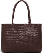 Madewell Handwoven Leather Tote