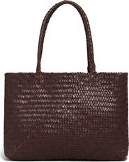 Madewell Handwoven Leather Tote