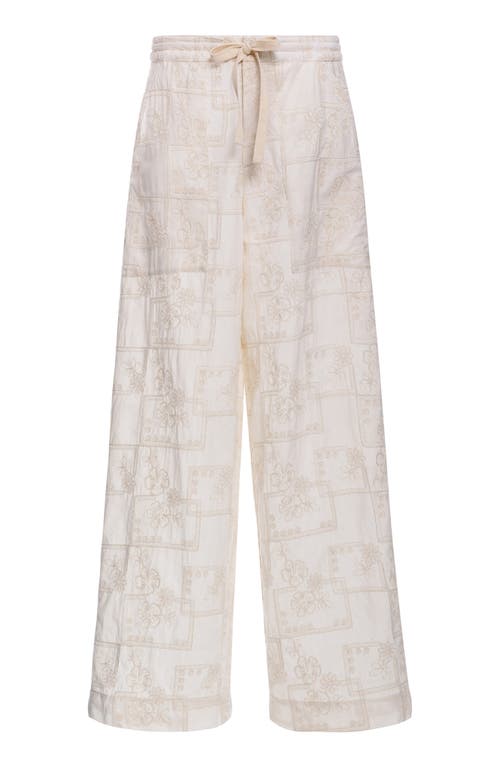 AGUA BENDITA AGUA BENDITA CAROLINE MERAKI COTTON COVER-UP PANTS