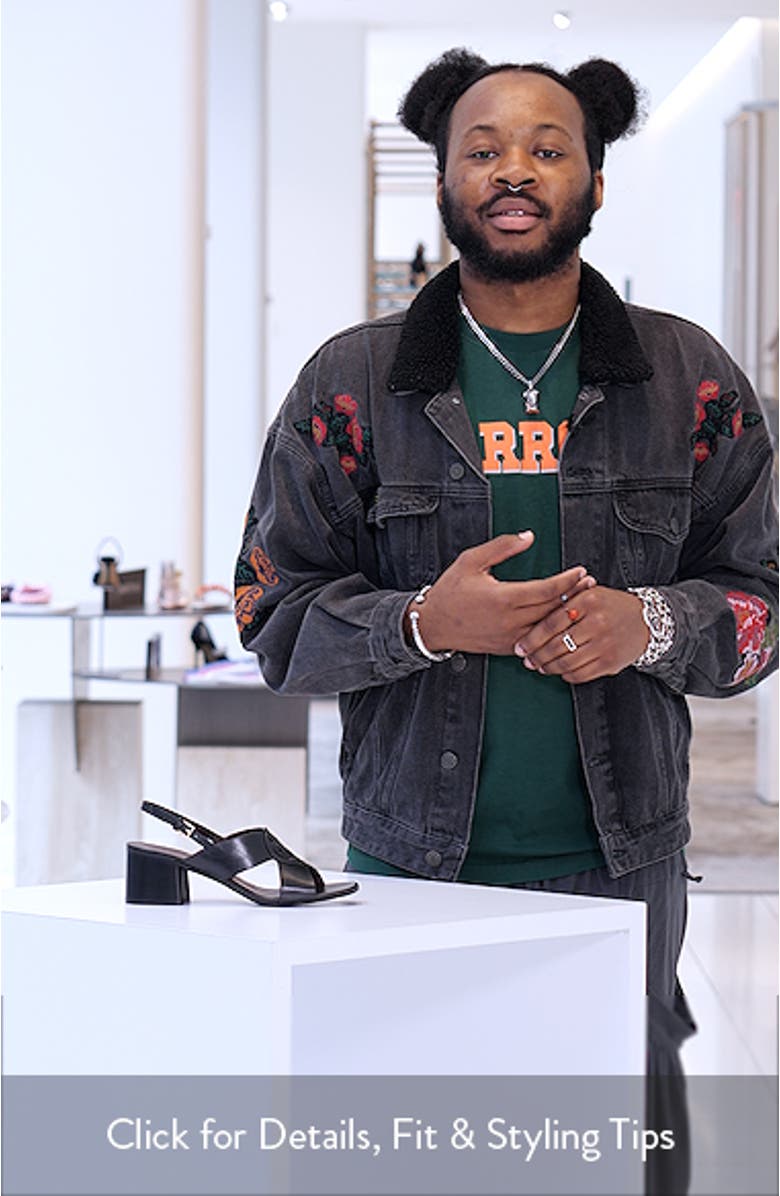 Miller Slingback Sandal, sales video thumbnail