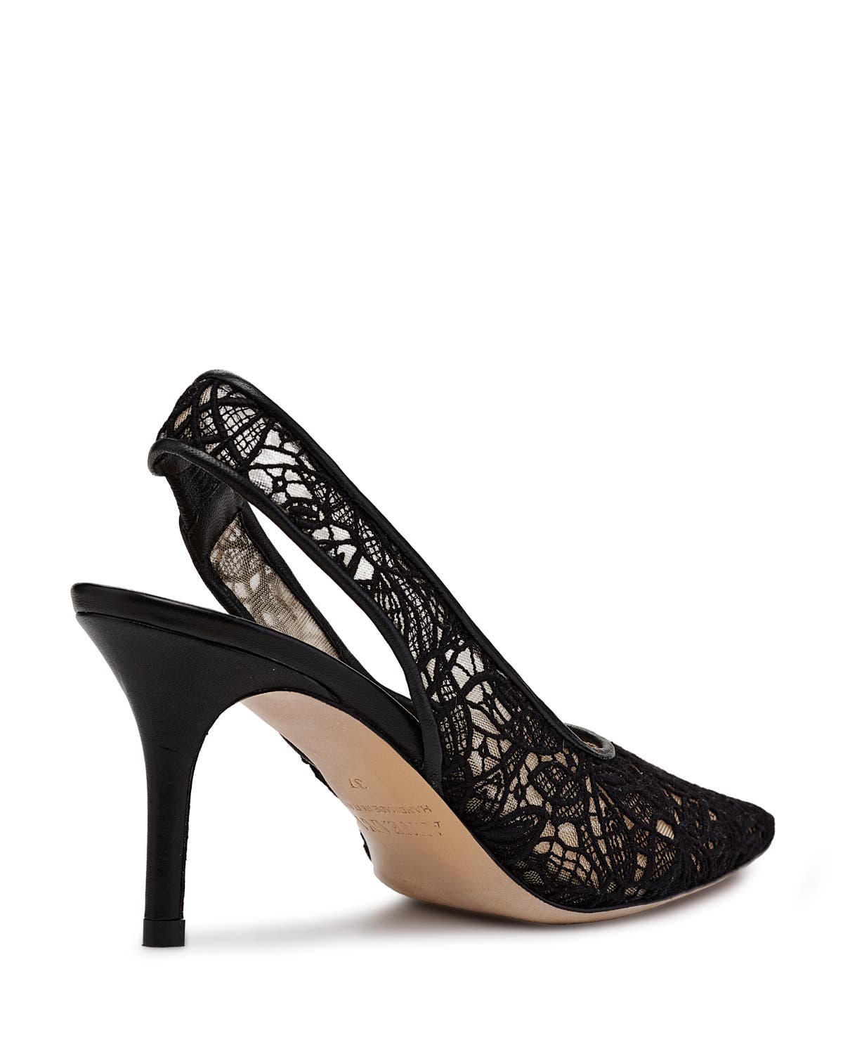 Positano 75 Slingback Pump, Alternate, color, Black