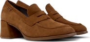 Camper Kora Leather Penny Loafer Pump