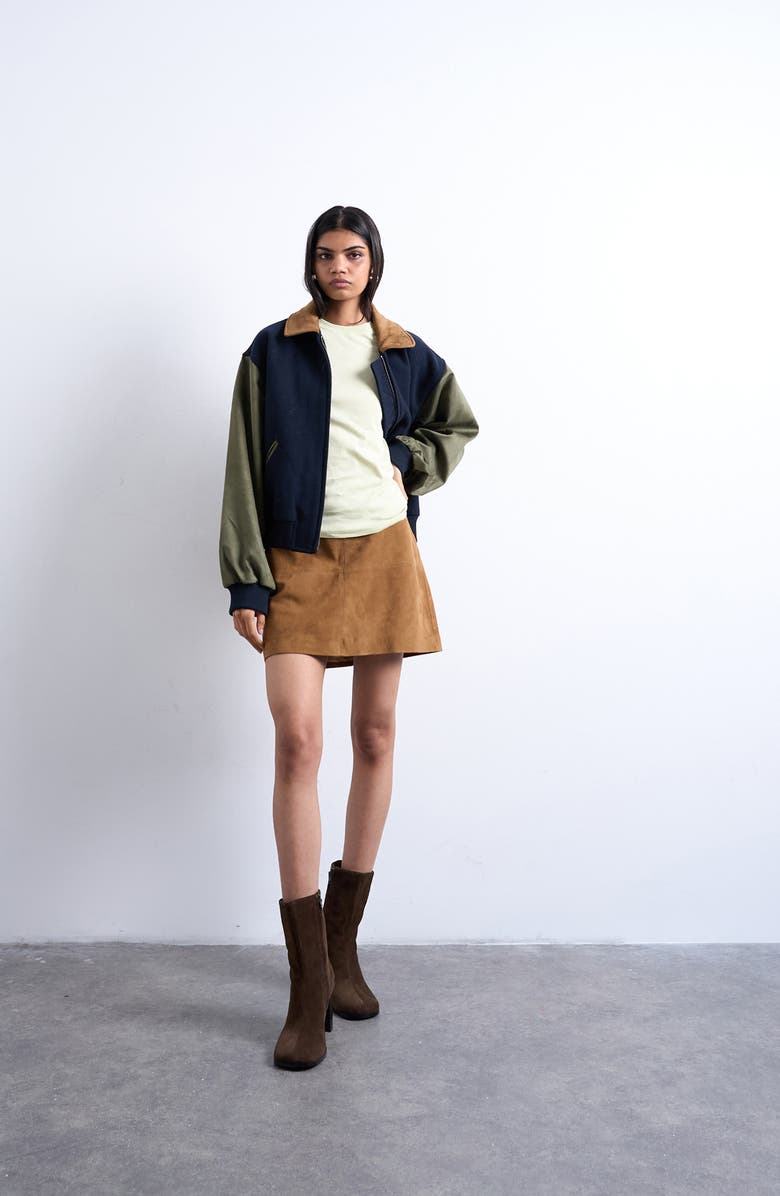 Topshop Everyday Cotton T-Shirt, Alternate, color, Light Green