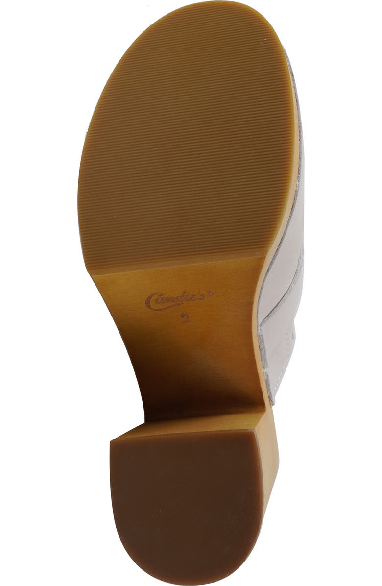 Candie
s Blaze Platform Clog, Alternate, color, White