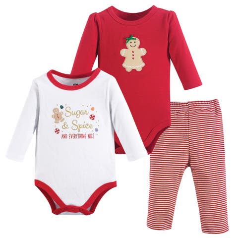 Cotton Bodysuit and Pant Set (Baby)