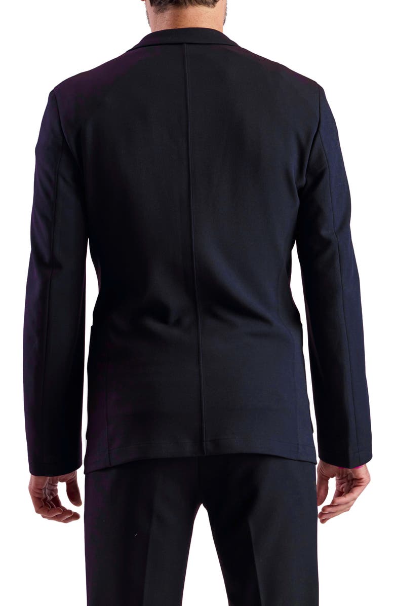 PAISLEY & GRAY Slim Fit Travel Blazer, Alternate, color, Black Night