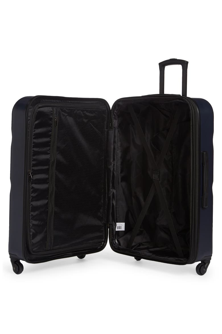 3-Piece Puffer Bag & Spinner Luggage Set, Alternate, color, NAVY
