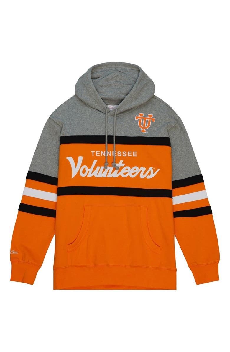 Mitchell & Ness Men's Mitchell & Ness Orange Tennessee Volunteers Head Coach Pullover Hoodie, Alternate, color, Orange
