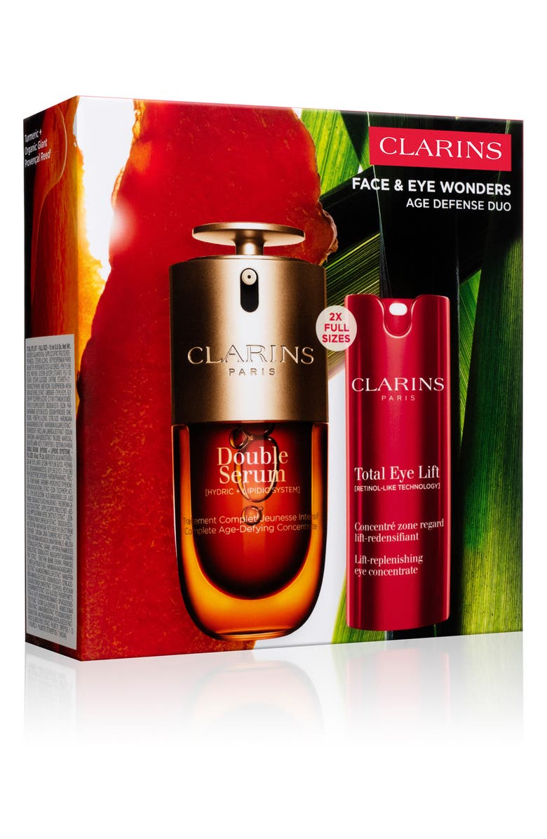 Clarins Face & Eyes Anti-Aging Set $190 Value, Alternate, color,