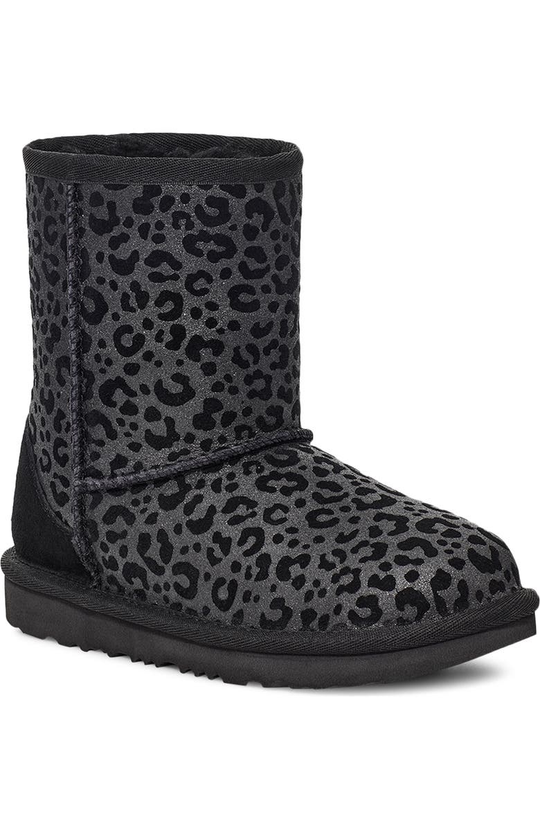 UGG<sup>®</sup> Classic II Glitter Leopard Boot, Main, color,