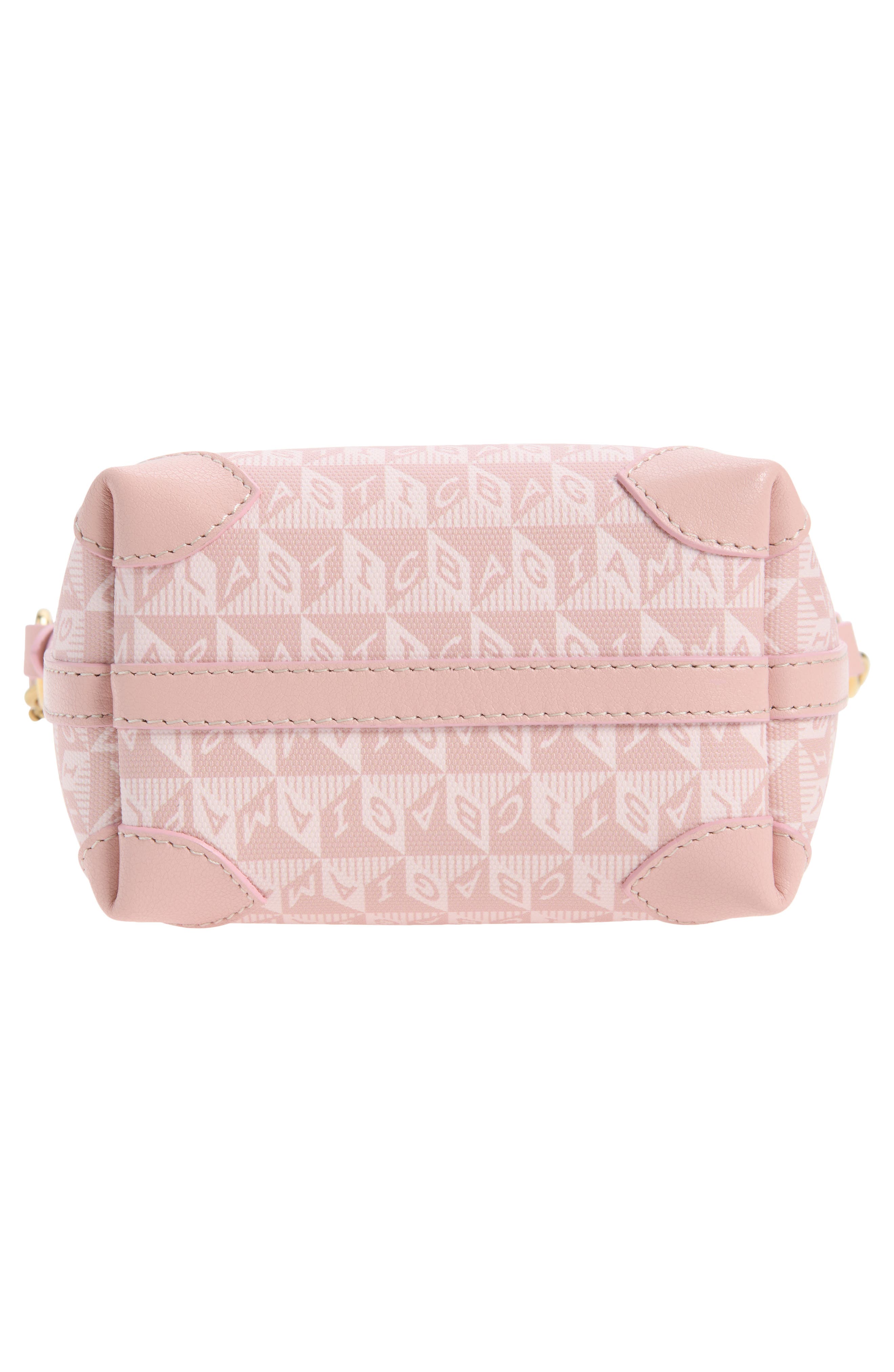 Mini I Am a Plastic Bag Bucket, Alternate, color, SHELL PINK