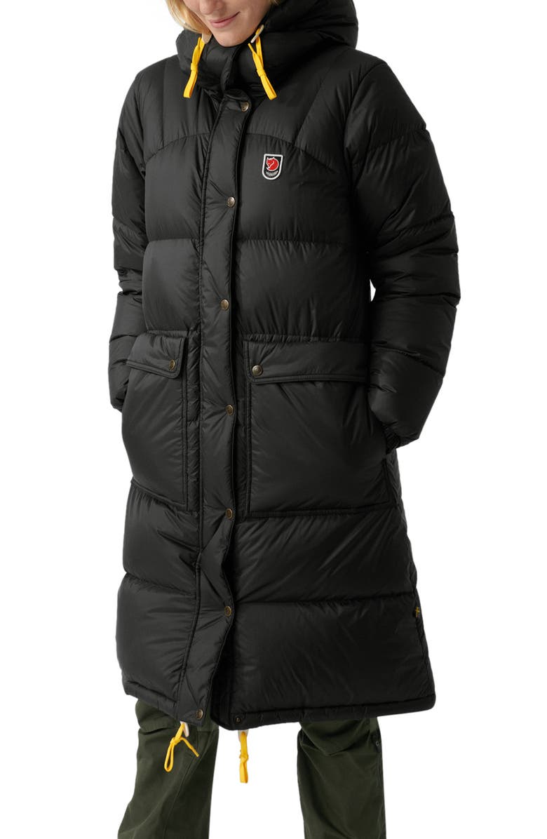 Fjällräven Expedition 700 Fill Power Hooded Long Down Jacket, Alternate, color, 