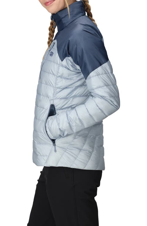 Outdoor Research Helium 800 Fill Power Down Jacket In Blue