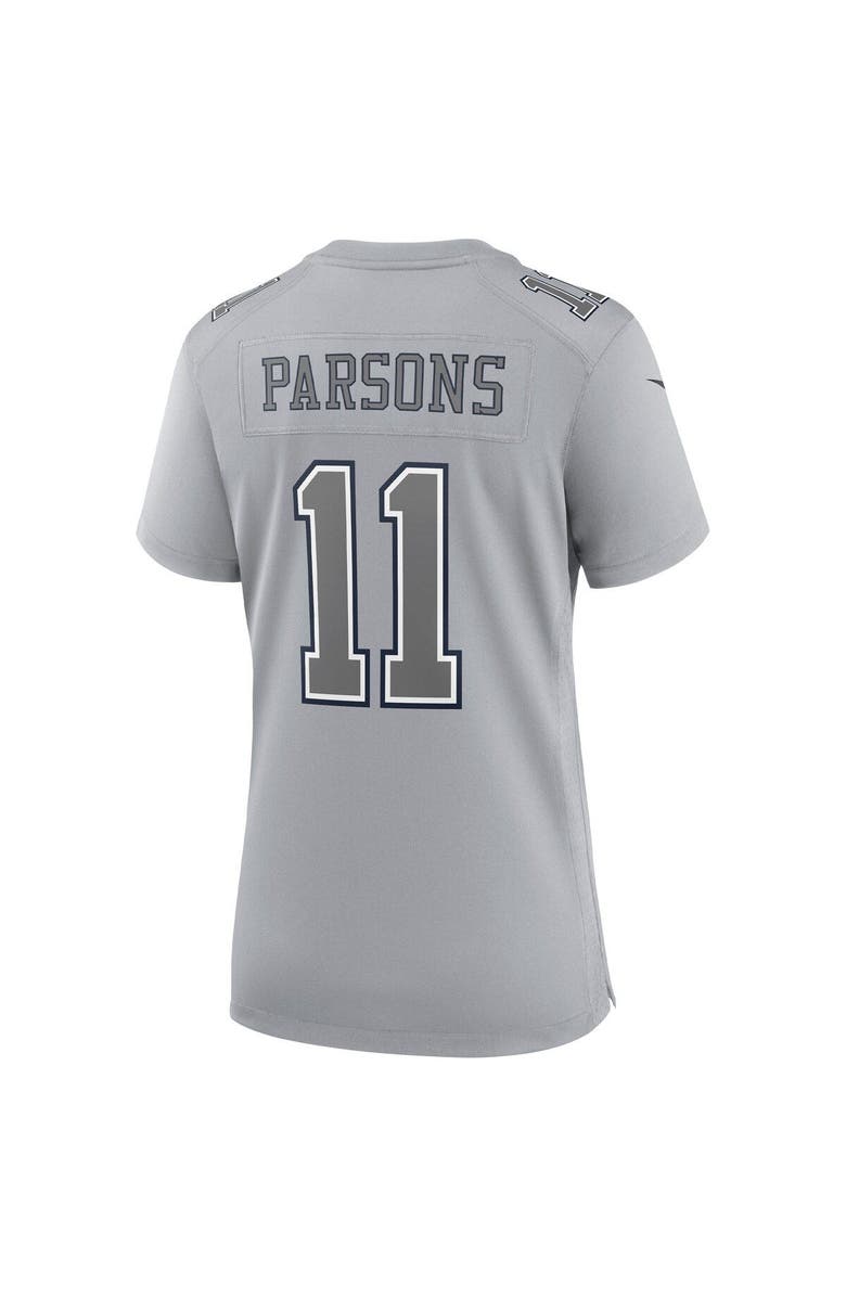 Nike Women's Nike Micah Parsons Gray Dallas Cowboys Atmosphere Fashion Game Jersey, Alternate, color, 