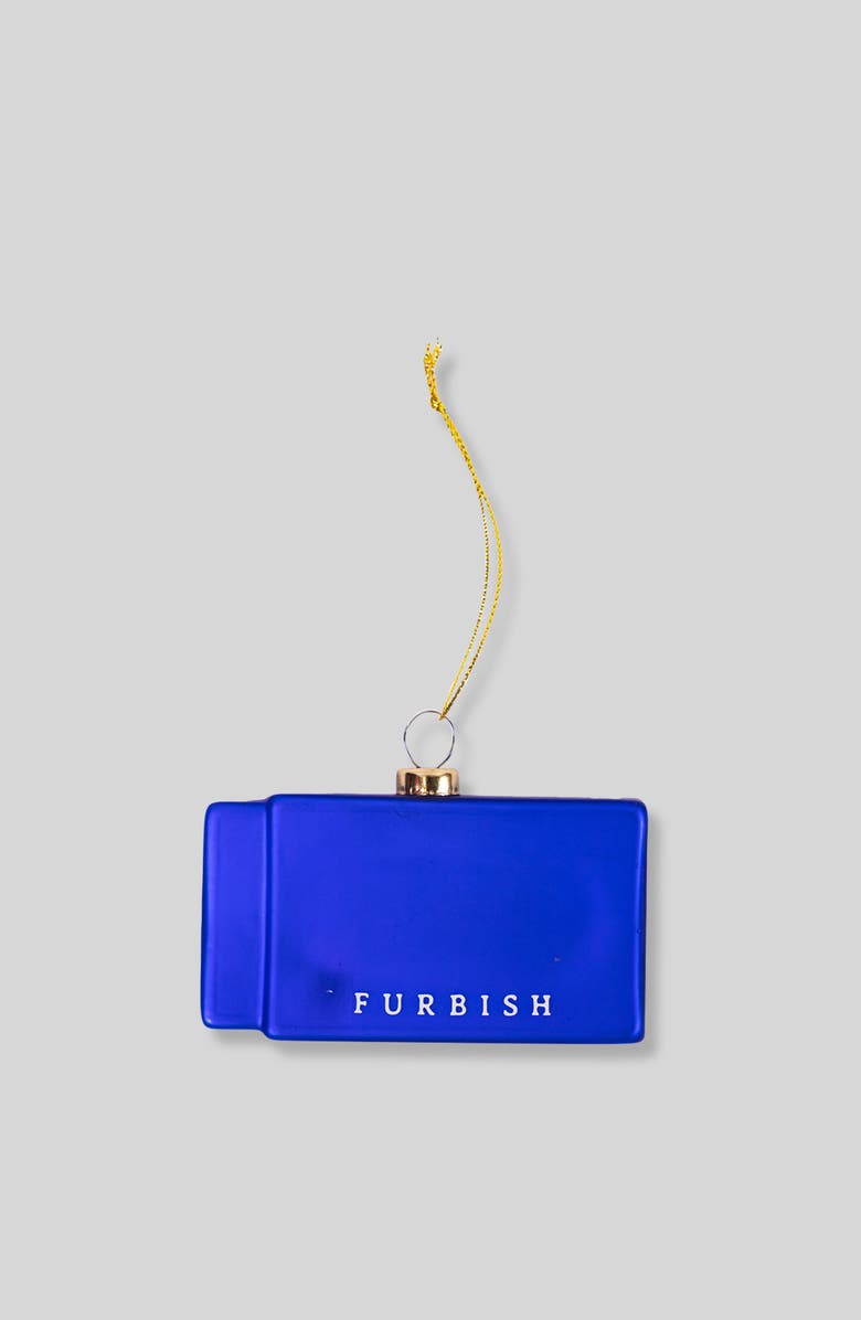 Furbish Matchbook Ornament - Steamboat Springs, Alternate, color, Blue