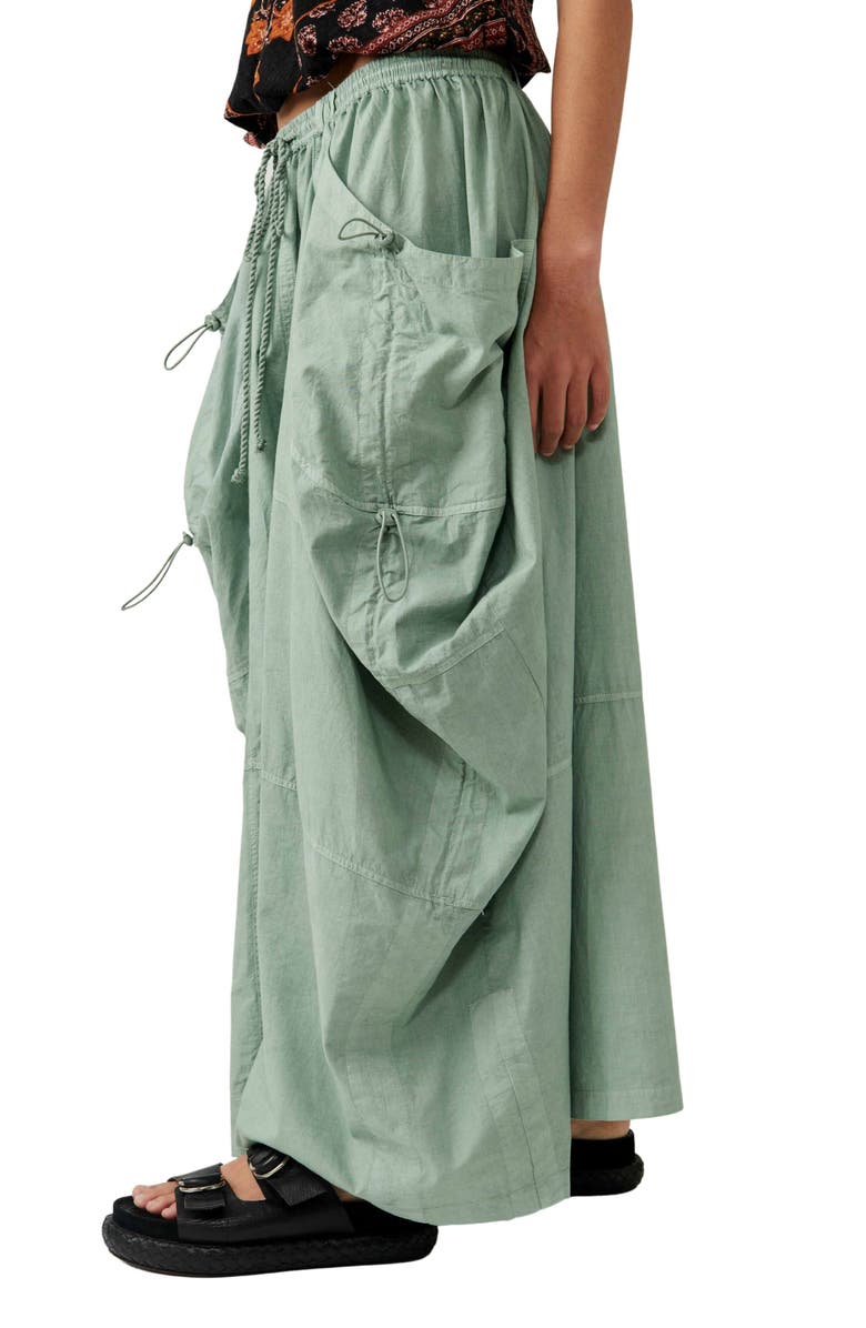 Free People Jilly Parachute Maxi Skirt, Alternate, color, 