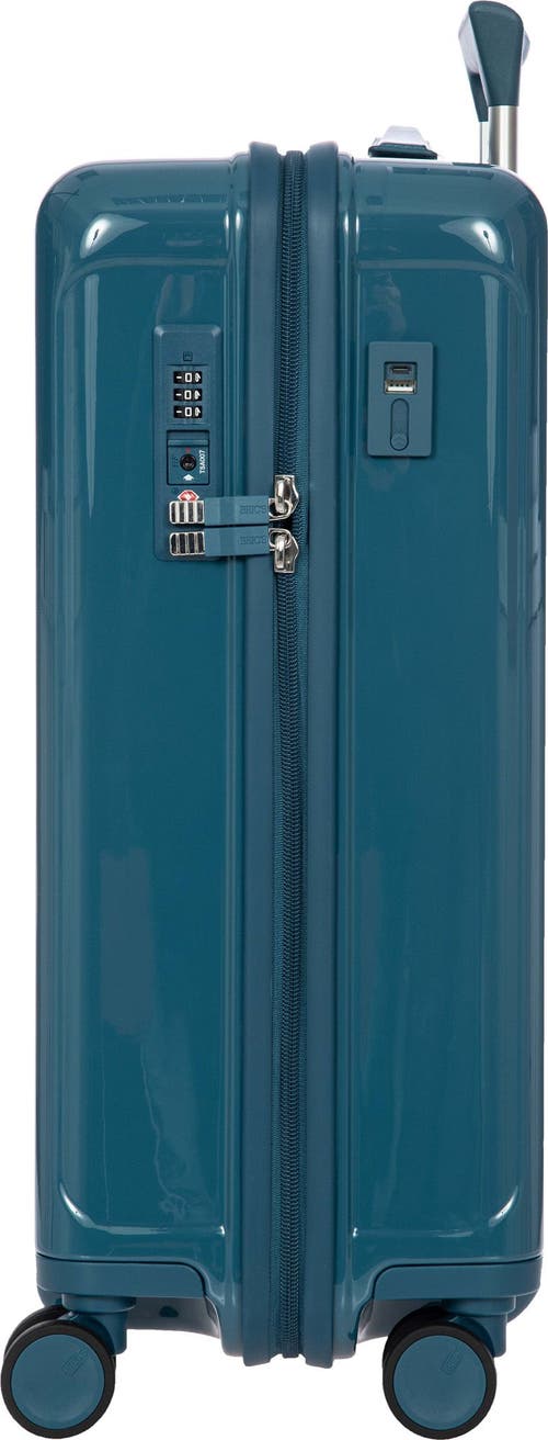 Bric's Positano 21" Carry-on Spinner In Green