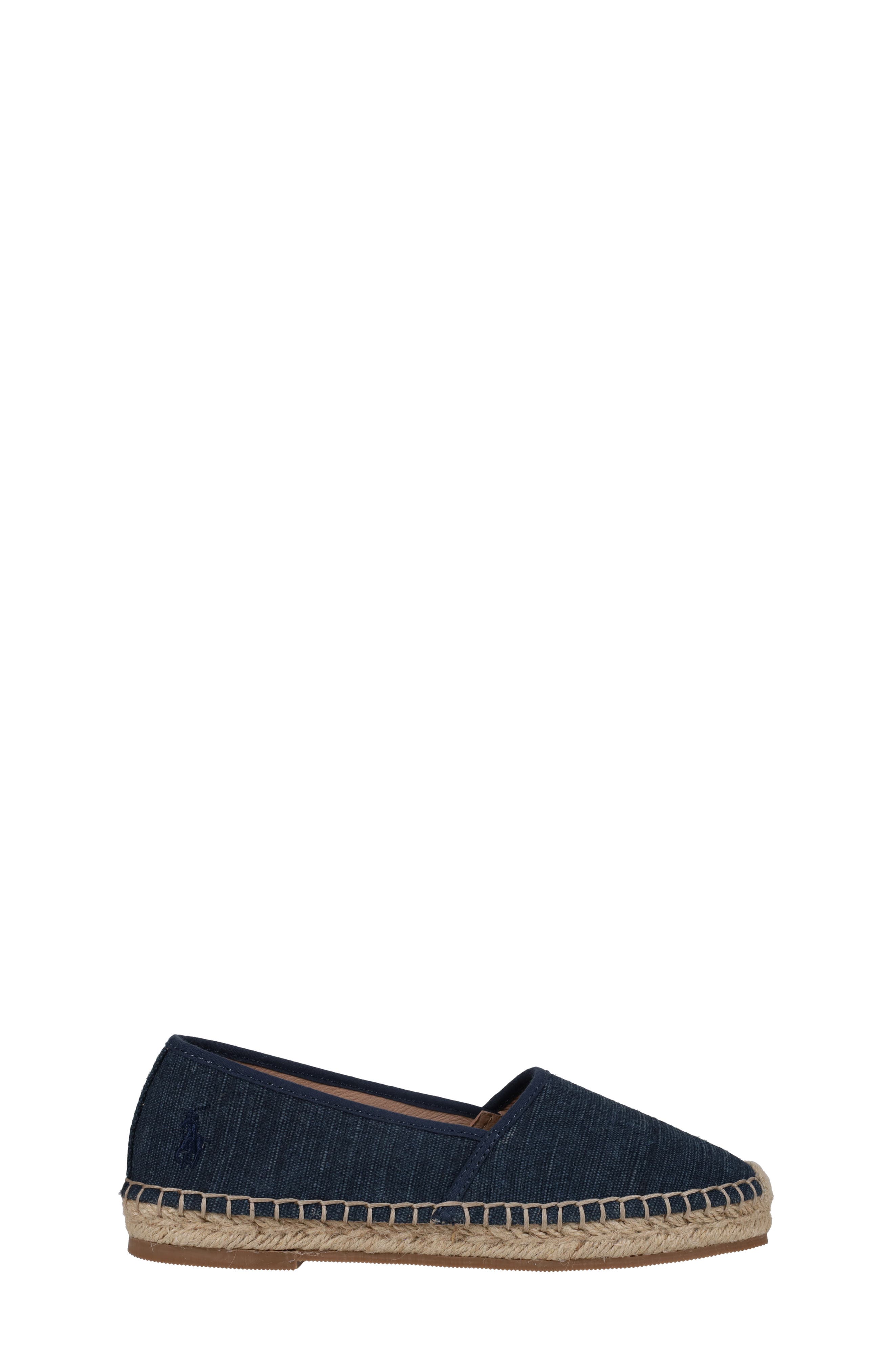 Ralph Lauren Kids' Telly Denim Esapdrille, Main, color, Navy
