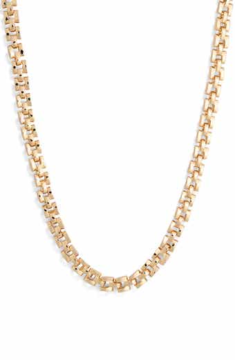 Watchband Chain Necklace