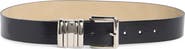 Steve Madden Multi Keeper Faux Leather Belt