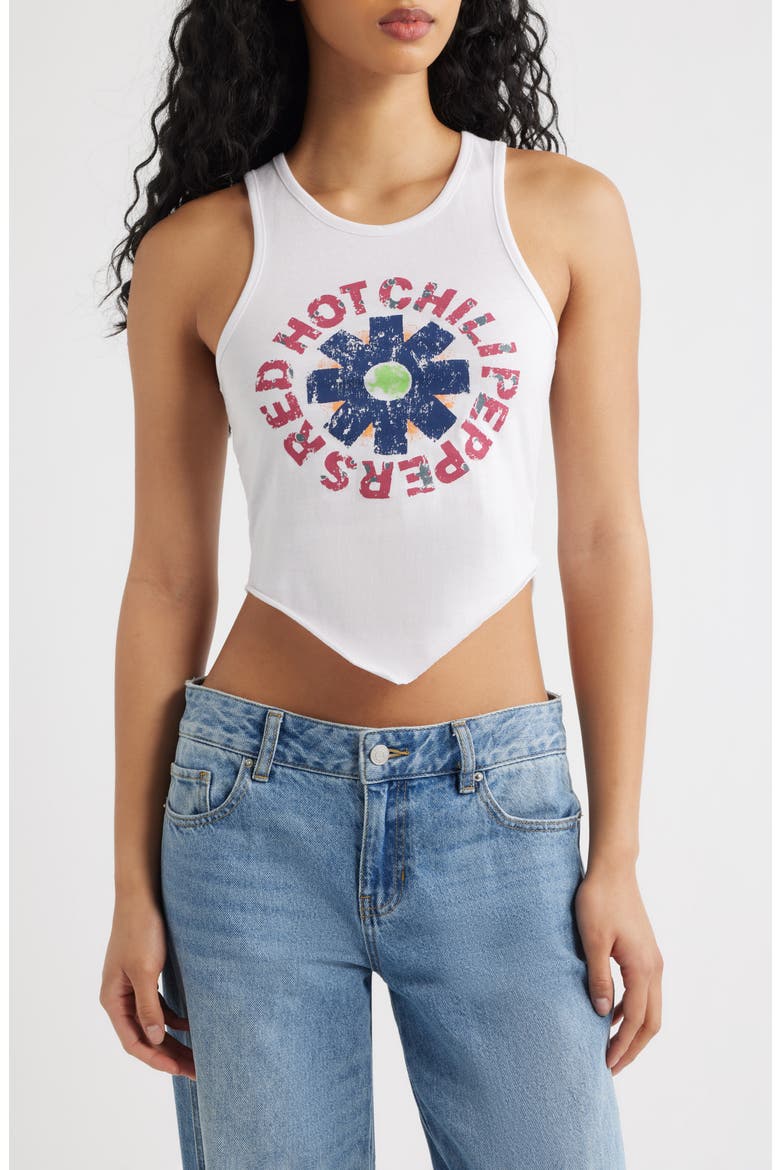 Red Hot Chili Peppers Graphic Tank, Main, color, WHITE