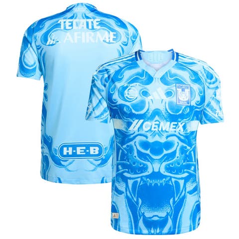 Men's  adidas  Blue Tigres UANL 2025/26 Away Authentic Jersey