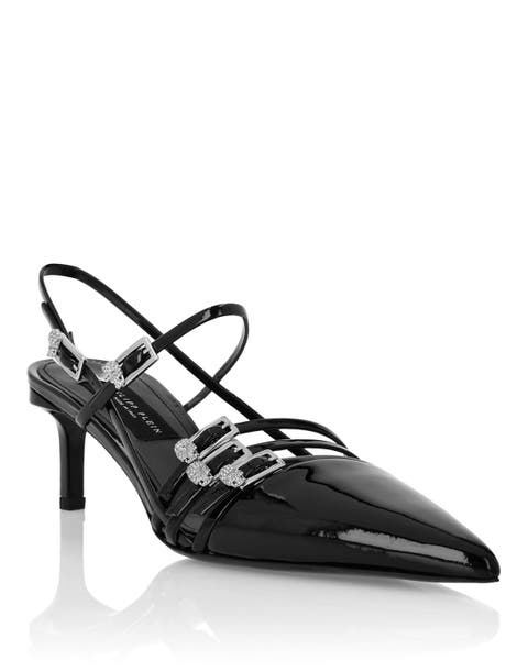 Multi-Strap Mid-Heel Slingbacks 5 Women