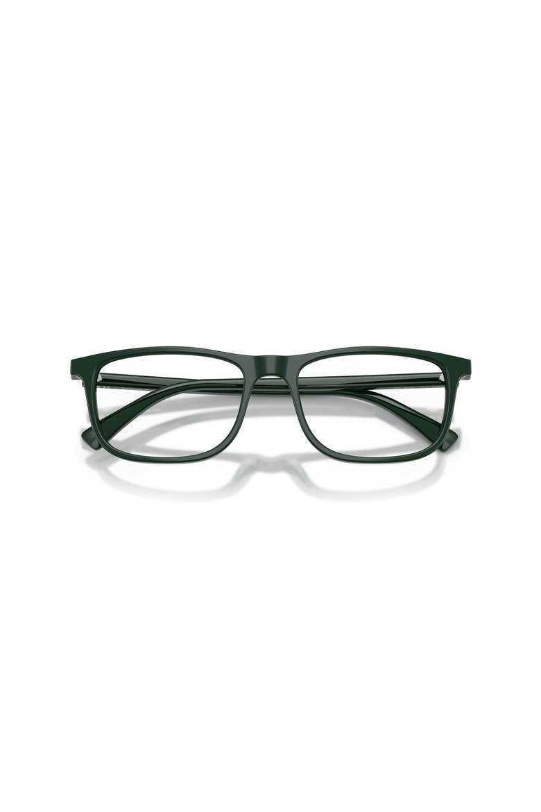 56mm Rectangle optical glasses, Alternate, color, Green