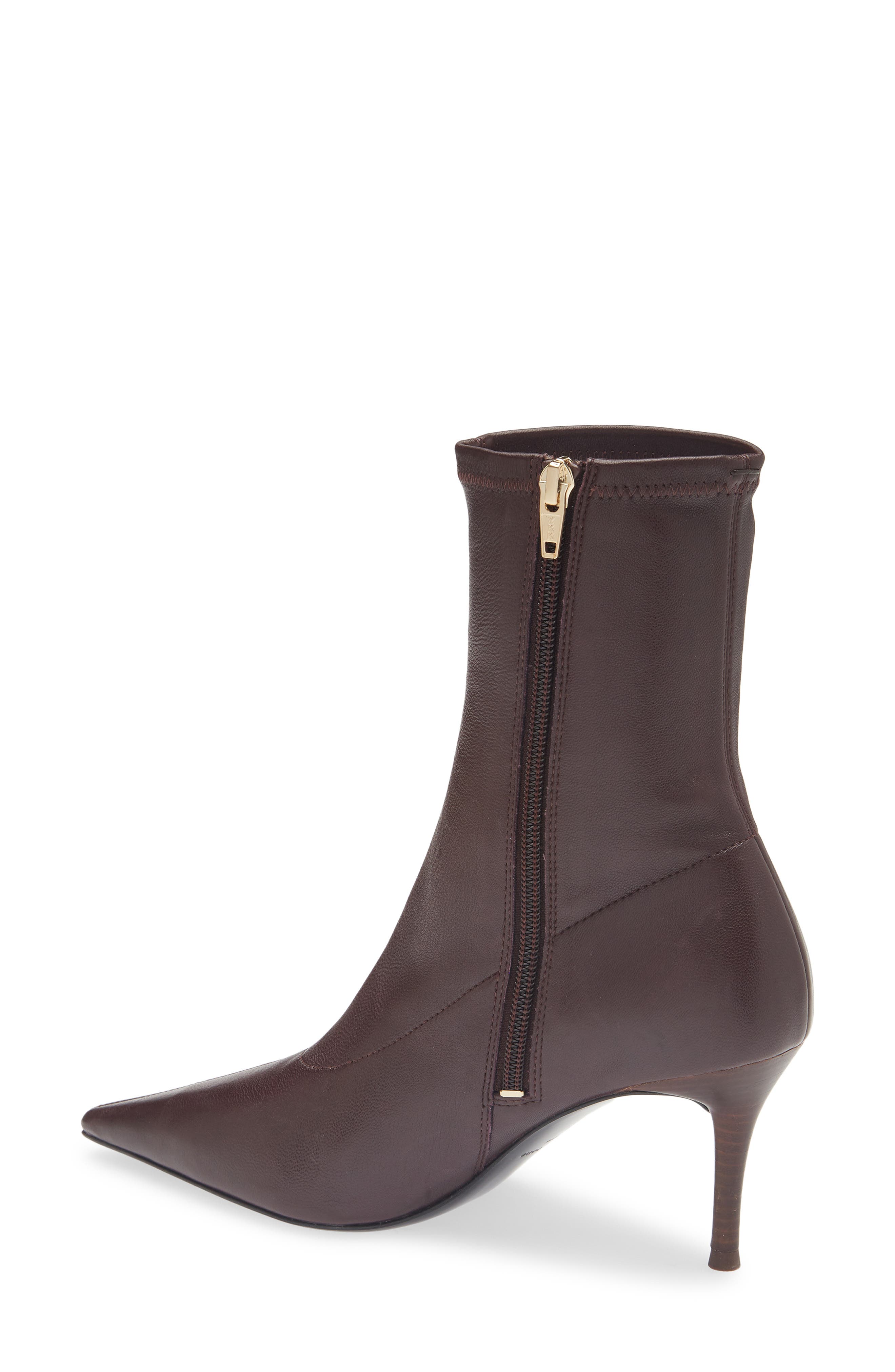 rag & bone Mercer Pointed Toe Bootie, Alternate, color, Bordx