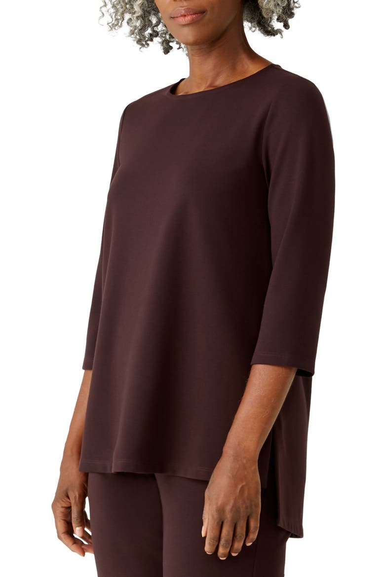 Jewel Neck Swing Top, Main, color, CASIS
