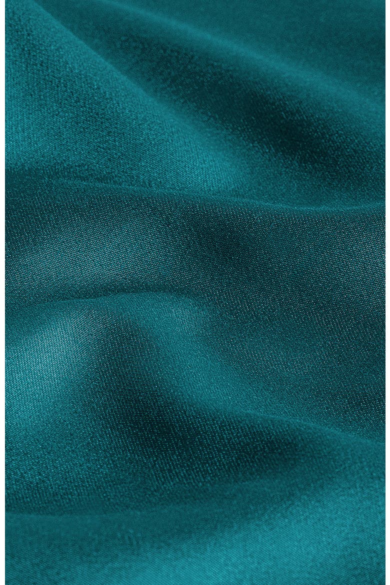 Rhapsody Fitted Sheet, Alternate, color, Blue-Green