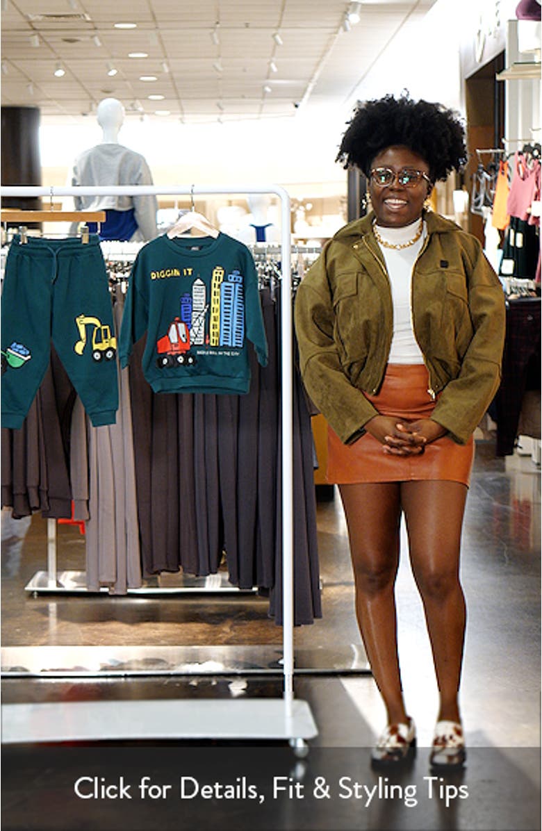 Kids' Construction Graphic Sweatshirt & Joggers Set, sales video thumbnail