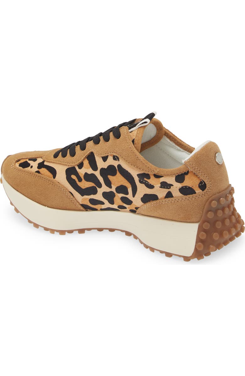 Steve Madden Campo-L Leopard Print Genuine Calf Hair Sneaker, Alternate, color,
