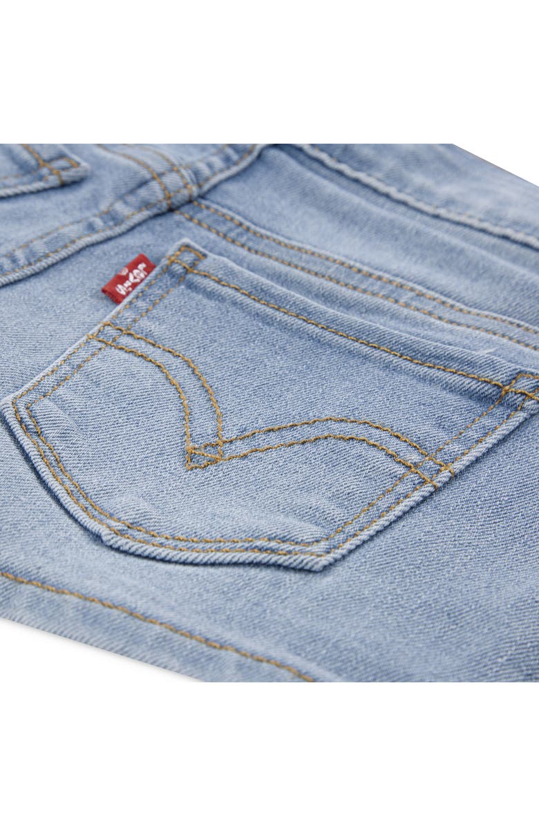 Levi's Kids' Nautical Heart Puff Sleeve Graphic T-Shirt & Shorts Set, Alternate, color, Hibiscus