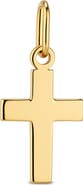 DEVATA Cross Pendant in 14K Gold