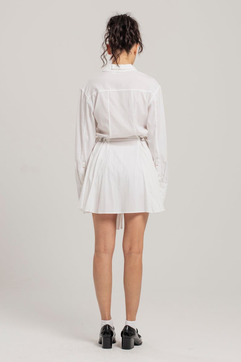 Free Heaven Pleated Dress, Alternate, color, White